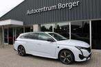 Peugeot 308 SW 1.2 Turbo Automaat GT navi/18"LM /Clima/Cruis, 12 maanden, Gebruikt, 1199 cc, Leder en Stof