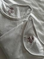 Mario Russo t-shirts wit maat xxl/set van 2……., Wit, Overige maten, Ophalen of Verzenden, Zo goed als nieuw