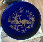 Vintage Fürstenberg bord met flamingo’s ø 25 cm, Antiek en Kunst, Ophalen of Verzenden