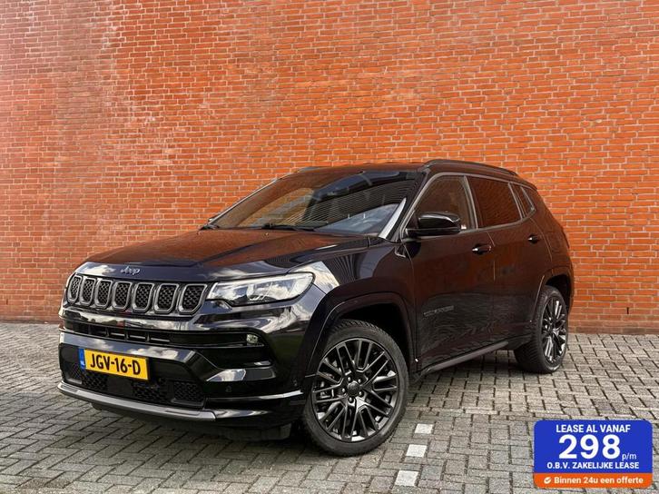 Jeep Compass 4xe 240 Plug-in Hybrid Electric S|MEMORY|ACC, Auto's, Jeep, Bedrijf, Te koop, Compass, 360° camera, 4x4, ABS, Achteruitrijcamera