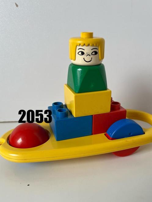 Lego Duplo 2053 - Ratelen en Rollen  Vintage, Kinderen en Baby's, Speelgoed | Duplo en Lego, Gebruikt, Duplo, Ophalen of Verzenden
