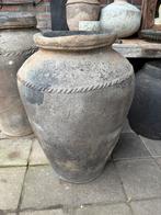 Oude grote kruik uit India., Ophalen, Gebruikt, Overige kleuren, Aardewerk of Porselein