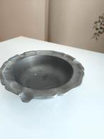 Tinnen asbak, Antiek en Kunst, Ophalen