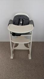 Tiamo wood collection kinderstoel met zitje, Kinderen en Baby's, Kinderstoelen, Ophalen, Gebruikt, Meegroeistoel, Gordel(s)