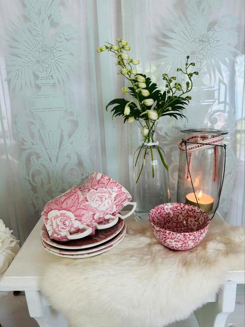 Burleigh Victorian Chinz en Calico kom izgst, Antiek en Kunst, Antiek | Servies los, Ophalen of Verzenden