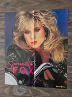 Muziek Expres Poster van Samantha Fox !, Ophalen of Verzenden, Zo goed als nieuw, Boek, Tijdschrift of Artikel