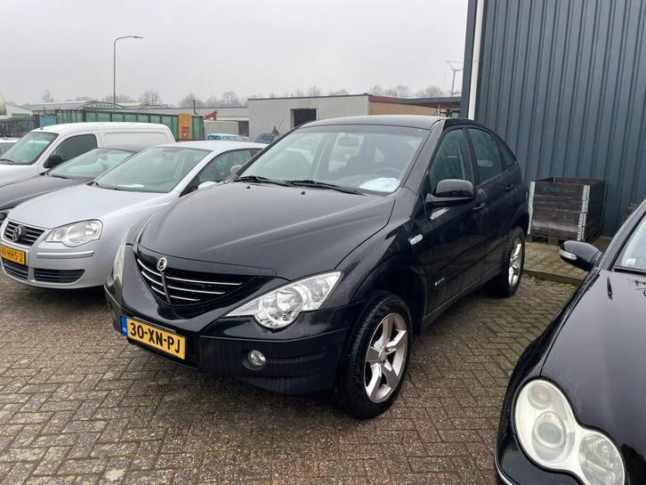 SsangYong Actyon 2.3 A230 2WD 2007 Zwart gas g3  1899euro, Auto's, SsangYong, Bedrijf, Actyon, Airbags, Airconditioning, Centrale vergrendeling