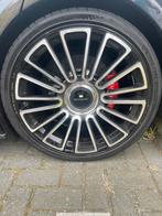 MANSORY CS.10 22” velgen + spinning caps Porsche 5x130, Gebruikt, Velg(en), Overige maten, Ophalen of Verzenden