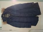 Gaastra jas met bontkraag, Kleding | Dames, Jassen | Winter, Verzenden, Gedragen, Maat 46/48 (XL) of groter, Blauw