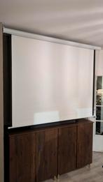 Elektrisch Beamer Scherm - 94 inch - Met Afstandsbediening, Audio, Tv en Foto, Projectieschermen, Ophalen, Elektrisch, Zo goed als nieuw