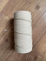 Katoen Haakgaren - 2mm - Beige, Beige, Ophalen of Verzenden, Katoen, Minder dan 30 cm