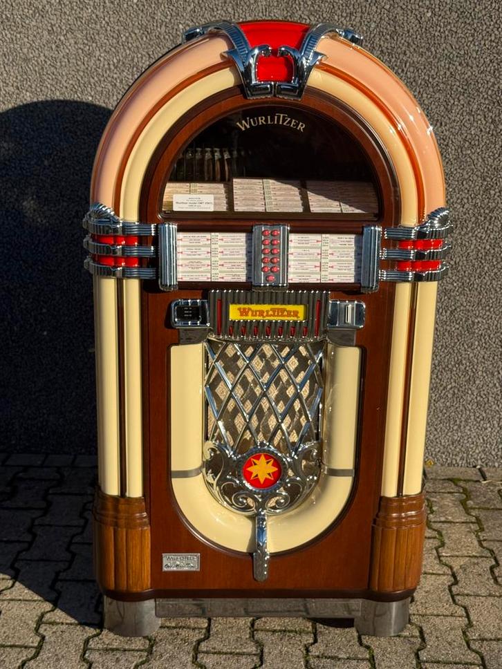 JUKEBOX: VINYL WURLITZER OMT K99 editie pracht staat, Verzamelen, Automaten | Jukeboxen, Zo goed als nieuw, Wurlitzer, 1970 tot heden