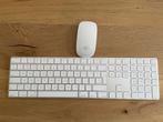 Apple Magic Mouse 2 silver en keyboard, Mouse en keyboard, Zo goed als nieuw, Ophalen