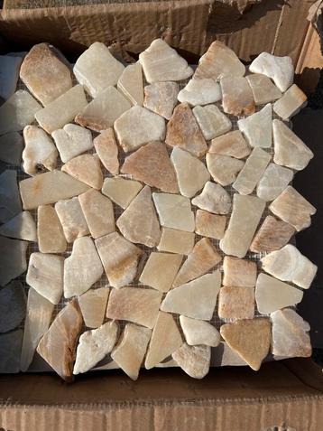 Decoratieve steentjes tegels - 9 stuks beschikbaar voor biedingen