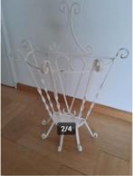 Vintage paraplu bak wit metaal, Ophalen of Verzenden, Gebruikt, Metaal