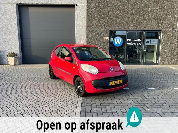 Citroen C1 1.0-12V Ambiance, Elektrische Ramen, Stuurbekr, Auto's, Citroën, Bedrijf, Te koop, C1, ABS, Airbags, Centrale vergrendeling