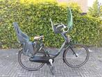 Gazelle bloom moederfiets met 2 zitjes, mat zwart / bruin, Ophalen, 2 zitjes, Gebruikt, 56 cm of meer