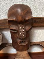 Houten oude maskers, Antiek en Kunst, Ophalen of Verzenden