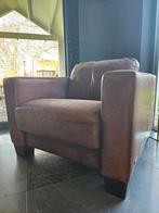 Fauteuil Sofitalia, Huis en Inrichting, Fauteuils, Gebruikt, Leer, 75 tot 100 cm, Ophalen