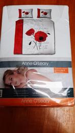 Anne O'Leary Dekbedovertrek Nieuw verpakt 240 x 200/220, Dekbedovertrek, Ophalen of Verzenden, Rood, Nieuw