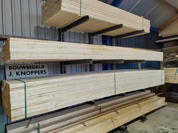 Vuren balken regels geschaafd 5x10  beschikbaar voor biedingen