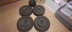 Set wielen 185/65R15, stalen velg, 2xMichelin +2xArrowSpeed, Ophalen, Gebruikt, 15 inch, Banden en Velgen