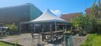 Pagode tent 10x10 meter, super degelijk, Tuin en Terras, Ophalen, Zo goed als nieuw, 6 meter of meer, Pagodetent
