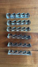 Glazen messen leggers, Ophalen