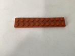 Lego plaat 2x10 donker oranje, Kinderen en Baby's, Speelgoed | Duplo en Lego, Ophalen of Verzenden, Gebruikt, Losse stenen, Lego