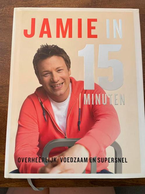 Jamie Oliver - Jamie in 15 minuten, Boeken, Kookboeken, Zo goed als nieuw, Ophalen of Verzenden