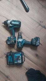 2 mooie makita boormashines incls oplader (alleen ophalen), Doe-het-zelf en Verbouw, Gereedschap | Boormachines, Ophalen, Zo goed als nieuw