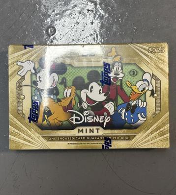 Topps Disney Mint 2025 Box chrome hobby sapphire edition beschikbaar voor biedingen