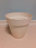 Gratis* grote kunststof bloempot, 25 tot 40 cm, Kunststof, Gebruikt, Rond