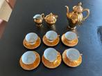 Gouden koffieservice, Overige materialen, Verzenden, Zo goed als nieuw, Overige stijlen
