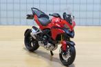 Ducati Multistrada 1200S red 1:18 Blister, Hobby en Vrije tijd, Modelauto's | 1:18, Info@geerligsdejong.com, Maisto, 7007CL Doetinchem