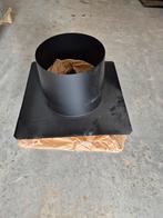 Plakplaat voor dubbelwandig rookkanaal rond 200, Huis en Inrichting, Haarden, Ophalen of Verzenden, Nieuw, Houthaard