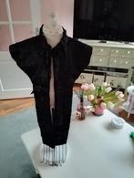 Hele oude kraag zwart, Antiek en Kunst, Antiek | Kleding en Accessoires, Ophalen of Verzenden, Dames, Antiek