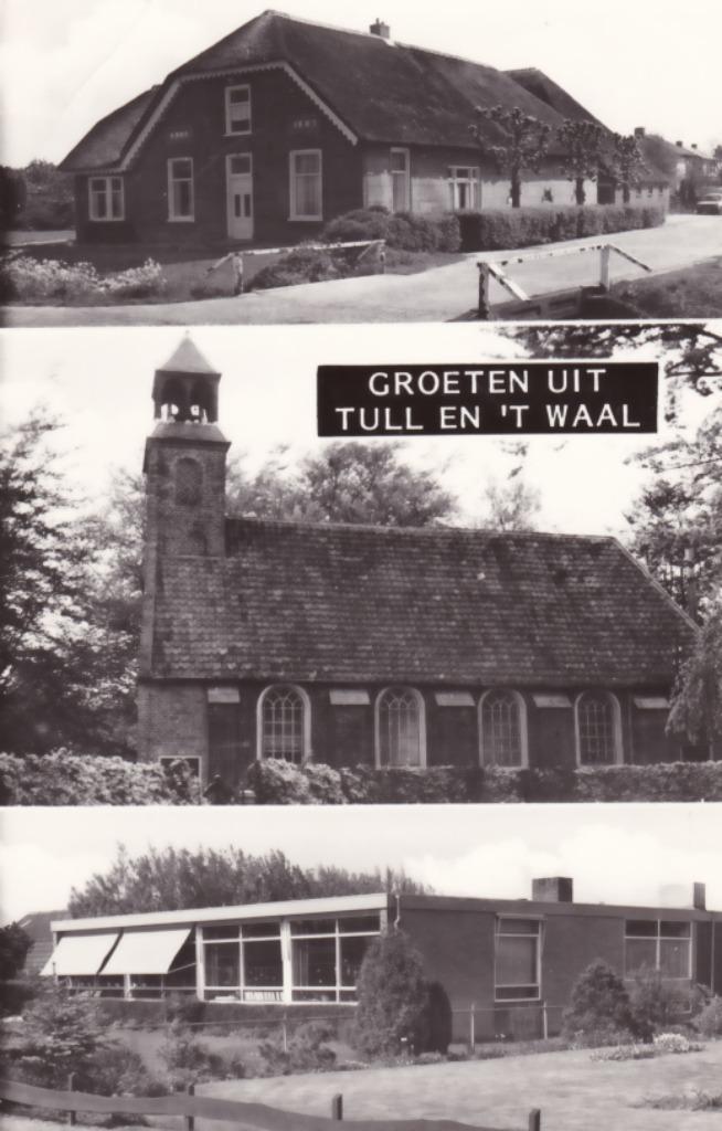 Tull en 't Waal, groeten, Verzamelen, Ansichtkaarten | Nederland, Gelopen, Utrecht, Ophalen of Verzenden