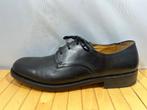 Avang, maat 47, zwarte glad leren veterschoenen, Zwart, Nieuw, Veterschoenen, Avang