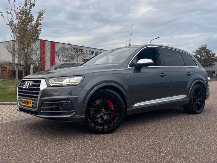 Audi Q7 SQ7 4.0 TDI | 7P | Carbon pack | Pano | Memory, Auto's, Audi, Particulier, SQ7, 4x4, ABS, Achteruitrijcamera, Adaptive Cruise Control