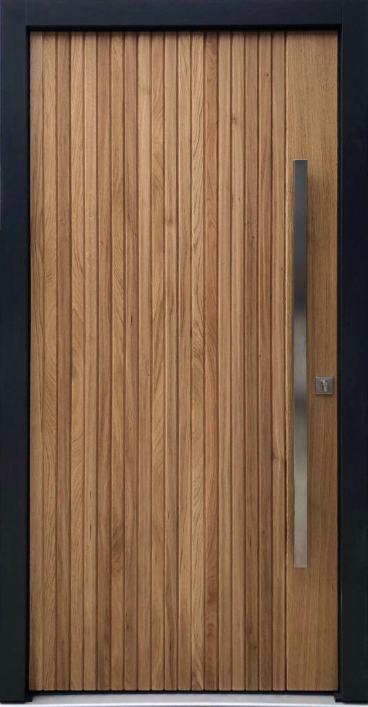 Voordeur op maat, Doe-het-zelf en Verbouw, Deuren en Horren, Nieuw, Buitendeur, 200 tot 215 cm, 80 tot 100 cm, Hout, Kunststof