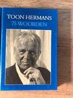 Toon Hermans - 75 Woorden, Boeken, Ophalen of Verzenden, Zo goed als nieuw, Kunst en Cultuur