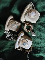 Vintage T65 Telefoon, Ophalen of Verzenden, Gebruikt, Met draaischijf