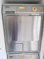 Miele condensdroger roestvrijstaal, Witgoed en Apparatuur, Wasdrogers, Ophalen, 6 tot 8 kg, Gebruikt, Anti-kreukfase