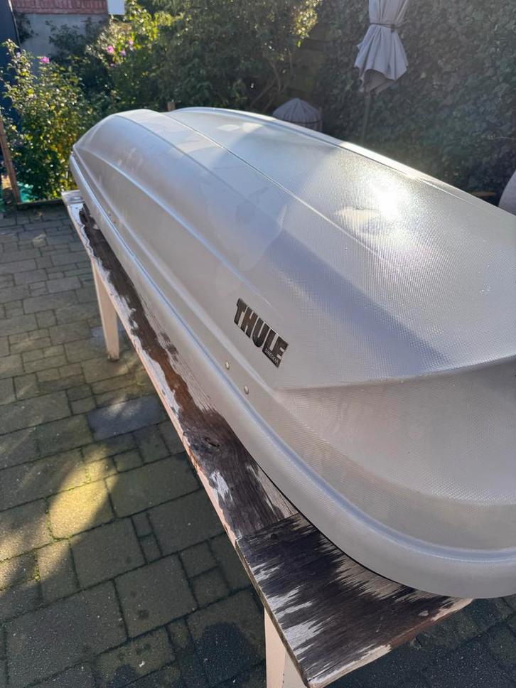 Thule Pacific 700 Dakkoffer - Ruim en Betrouwbaar!, Auto diversen, Dakkoffers, Gebruikt, Ophalen