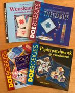 4 boekjes met verschillende technieken, Ophalen of Verzenden, Zo goed als nieuw