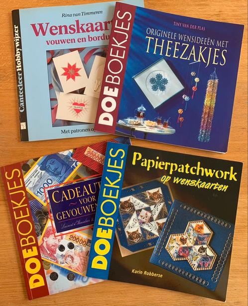 4 boekjes met verschillende technieken, Boeken, Hobby en Vrije tijd, Zo goed als nieuw, Ophalen of Verzenden