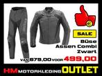 Leren motorpak Buse Assen Combi Zwart - LADY, Info@huybersmotoren.nl, Combipak, HM - Sale, NL