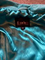 Echte leren jas! Mt: M, Ophalen, Zo goed als nieuw, Maat 38/40 (M), Blauw