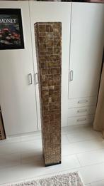 Gouden staande lamp, Huis en Inrichting, Ophalen, Gebruikt, Overige materialen, 150 tot 200 cm